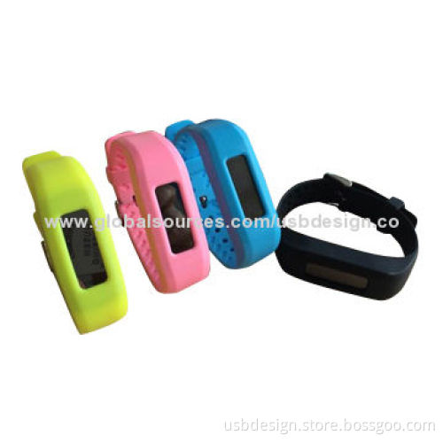 Bluetooth Wristband Watch with Pedometer/Sleep Monitor
